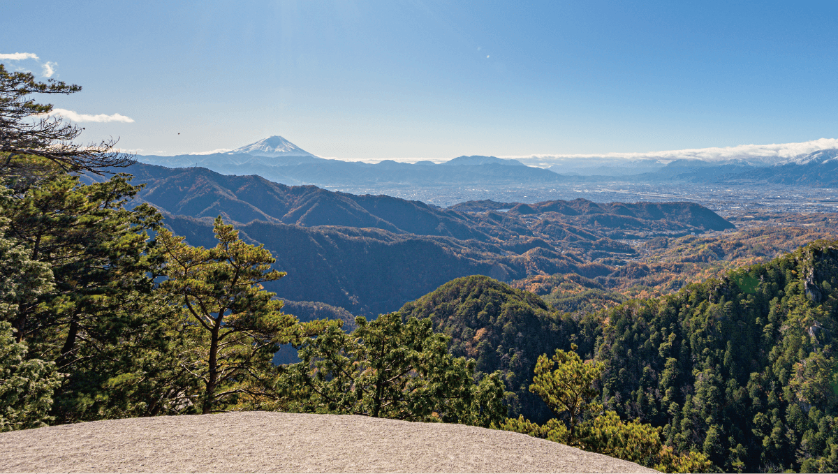 羅漢寺山の写真